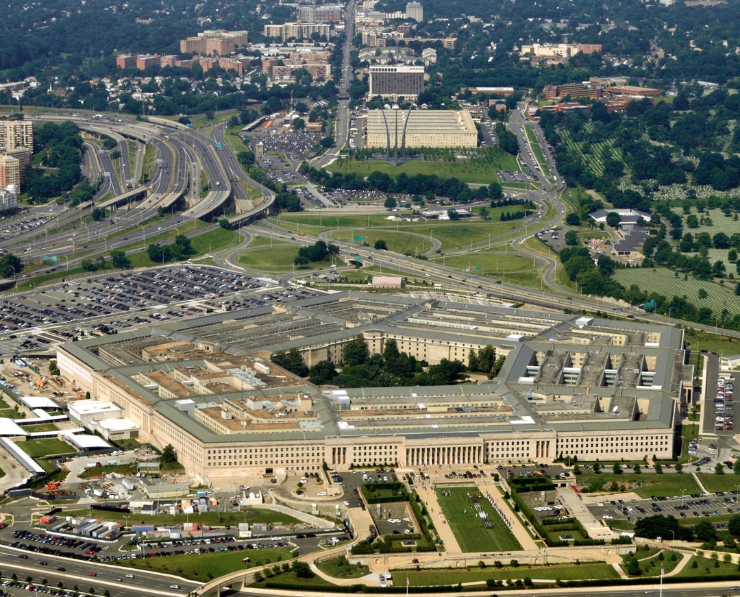 Pentagon from above