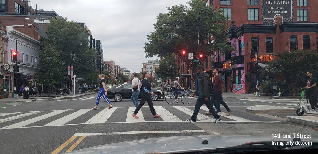 At 14th street and T NW Washington DC