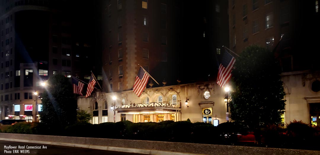 The Mayflower Hotel on Connecticut Ave