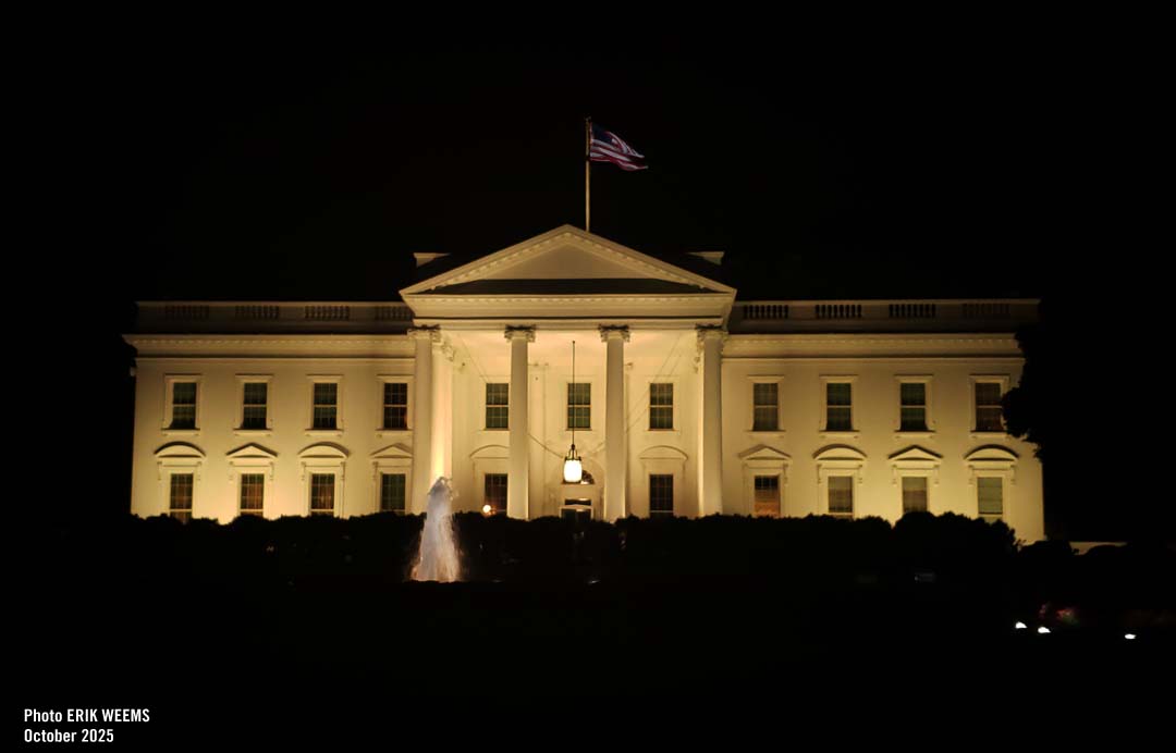 The White House at Night