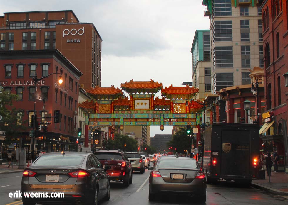 Chinatown in Washington DC