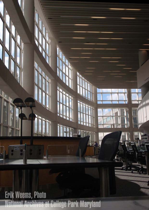 National Archives in College Park Maryland Photo by Erik Weems