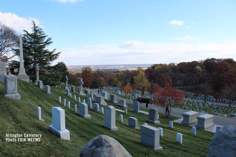 View of DC from Arlington Cemetery