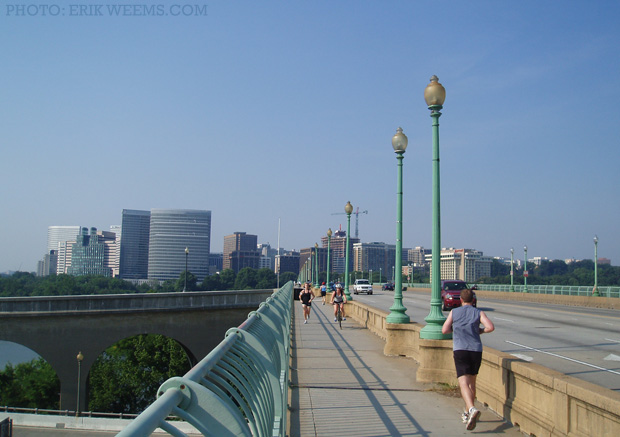 Arlington from Key Bridge