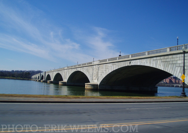 Memorial Bridge in Washington DC
