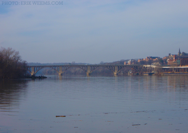 Key Bridge Winter