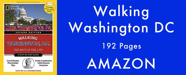 Walking Washington DC Map Book