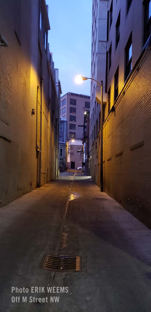 Alley off M Street NW