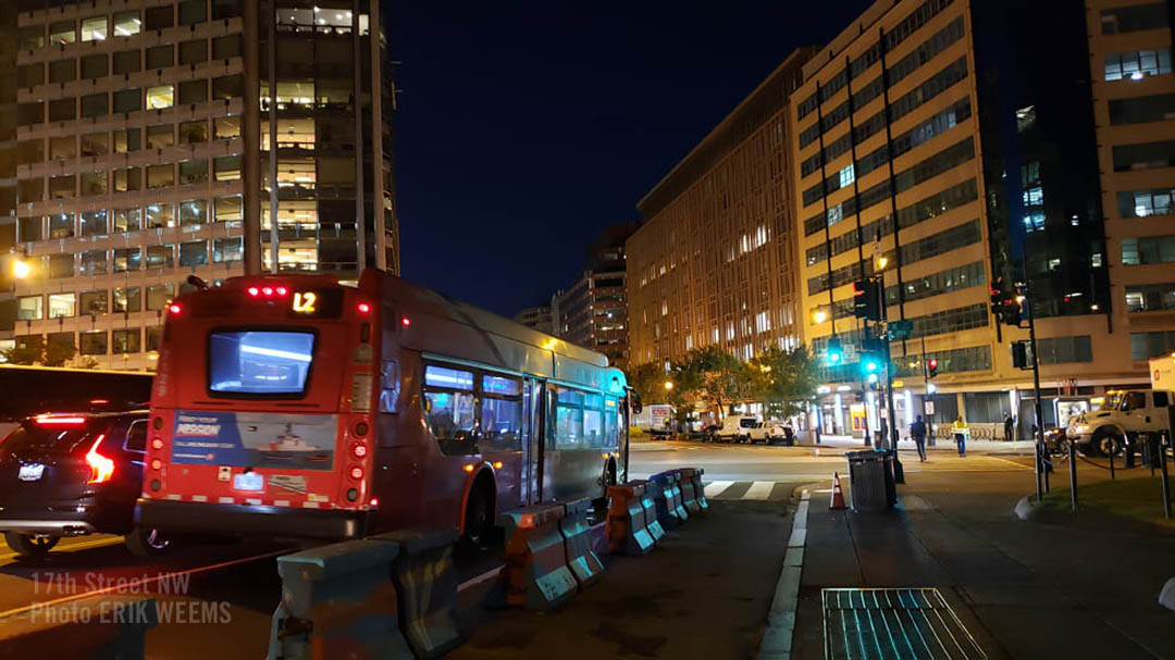 17th Street NW at K Street and Farragut Park