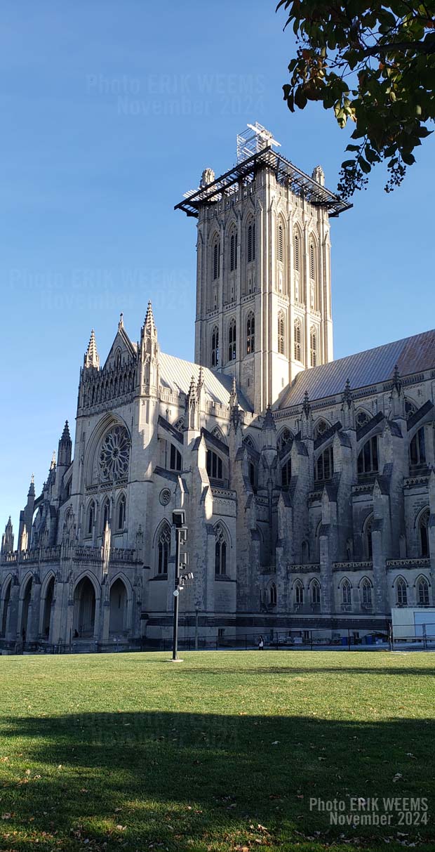 Autumn at the National Cathedral - click image to enlarge