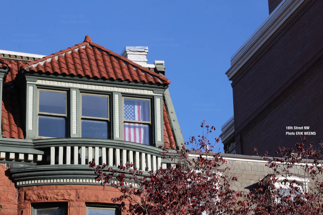 Flag House on 16th Street NW - click image to enlarge