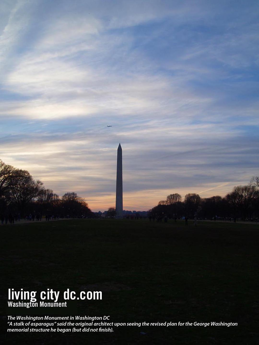 Washington Monument sunset