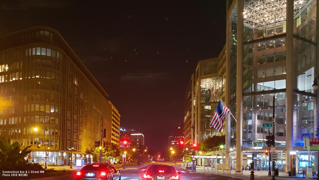 Connecticut Ave at L Street NW Washington DC