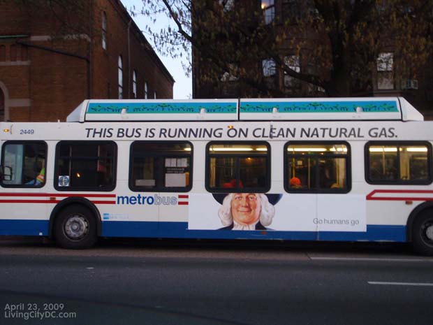 This bus runs on Natural Gas 2009
