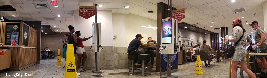Inside the DC McDonalds