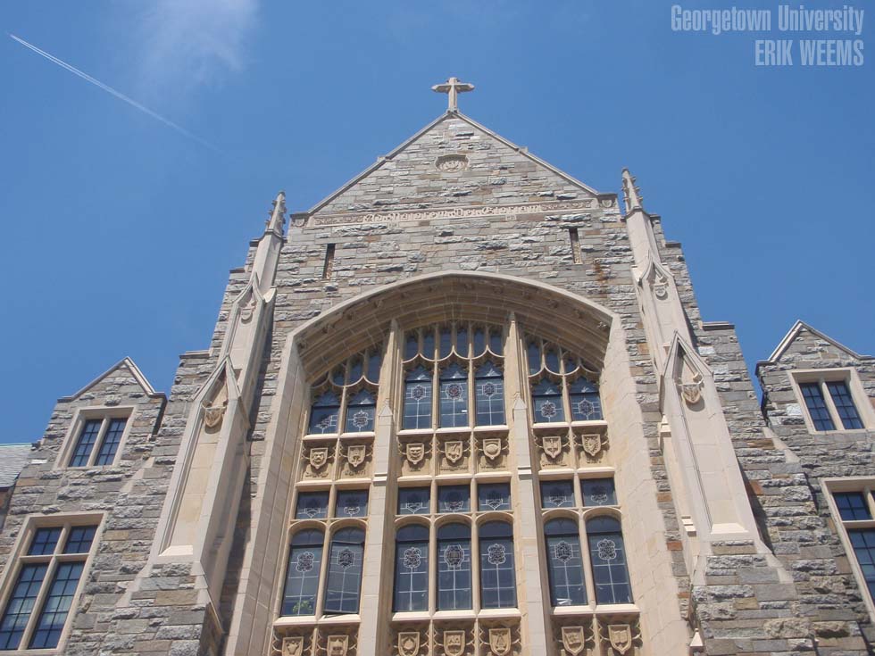 Georgetown University hall building