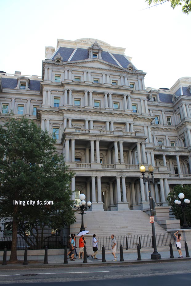 Front of the Old Executive Office Building