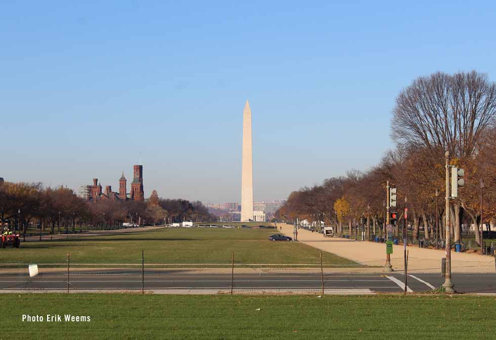 Washington DC Monument Autumn