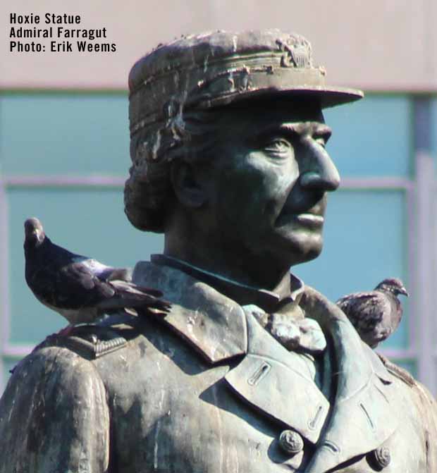 Farragut Hoxie Statue