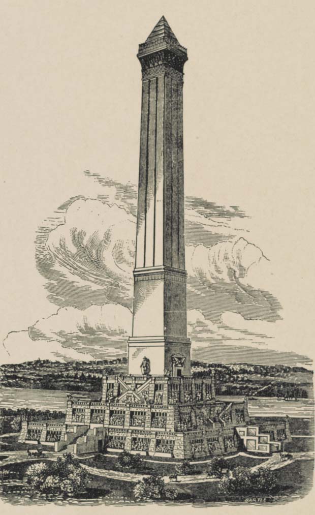 Henry Robinson 1877 proposal Washington Monument