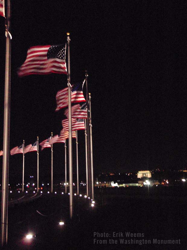 Washington Monument at Night