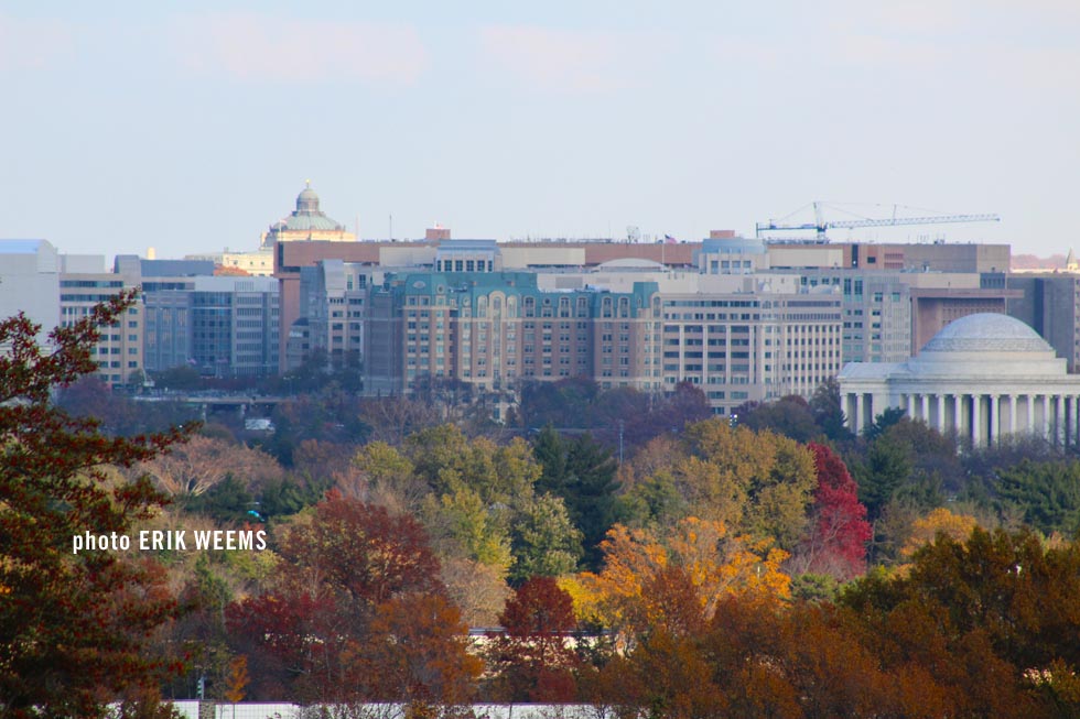 Autumn Jefferson Memorial Washington DC
