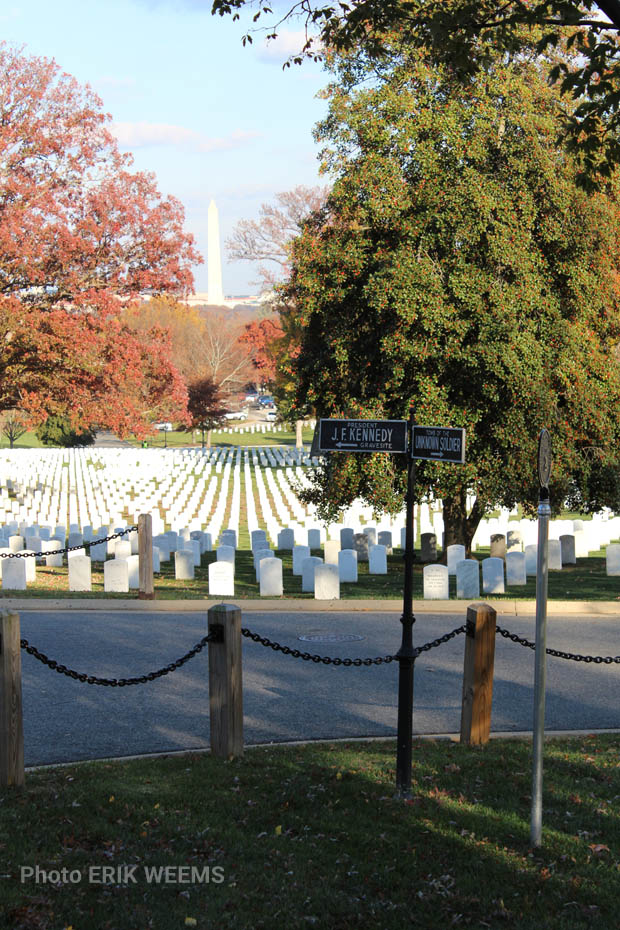 Arlington Cemetery in Autumn