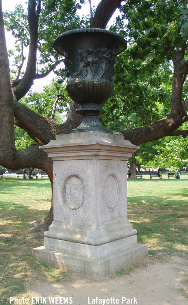 Lafayette Park Urn