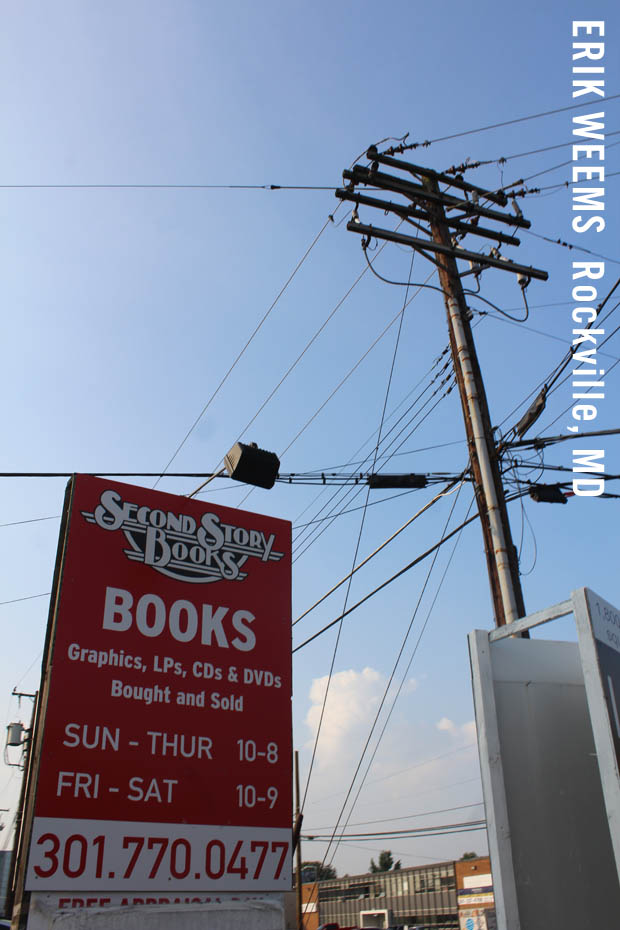 Rockville Maryland Second Story Books warehouse store