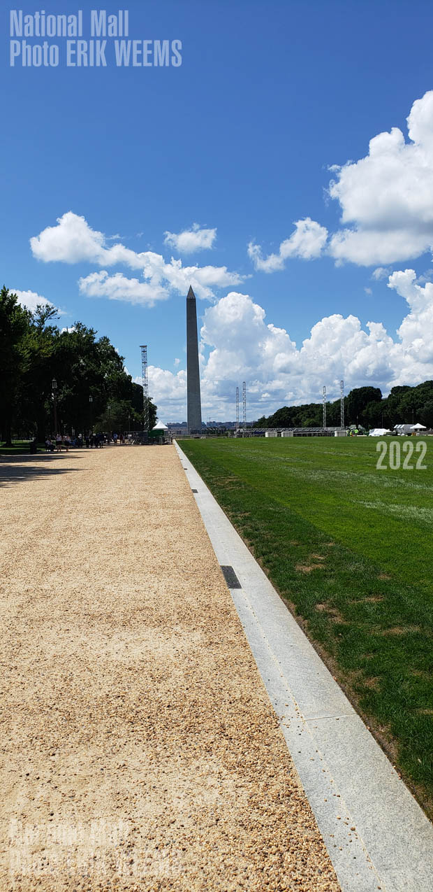 The National Mall in Washington DC