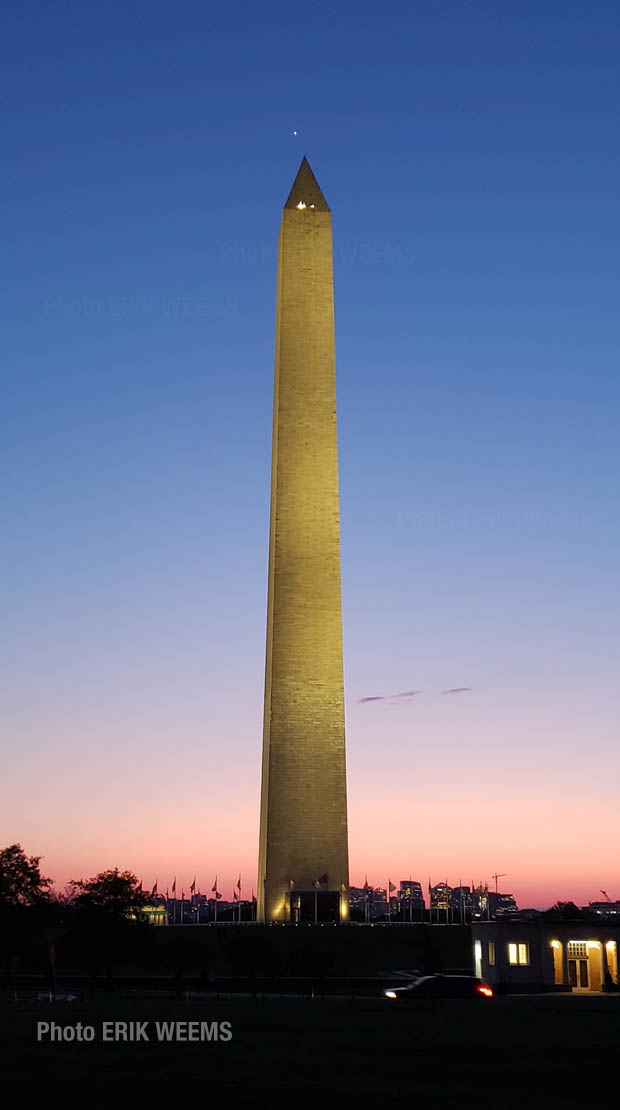 Sunset Washington Monument