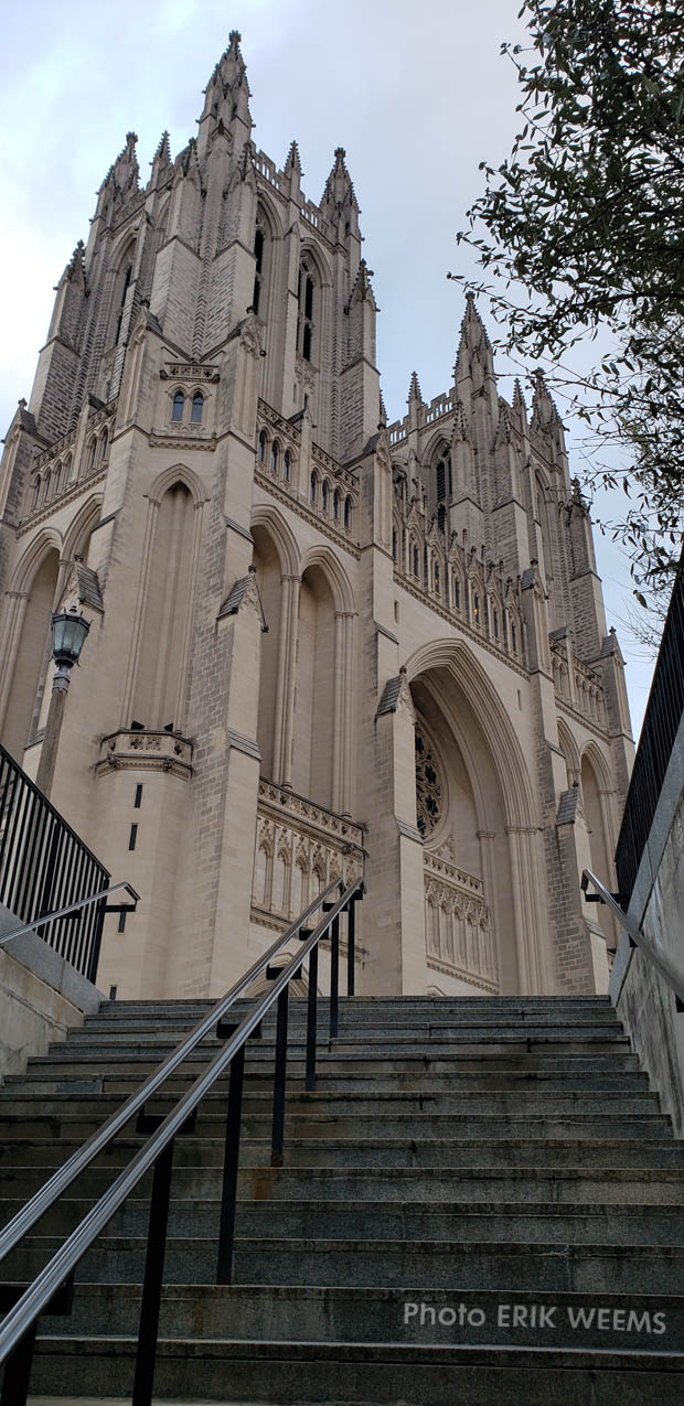 National Cathedral Steps and Tower