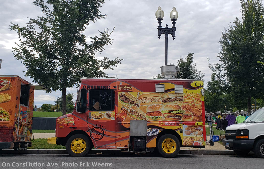 Food Trucks on Constitution Avenue