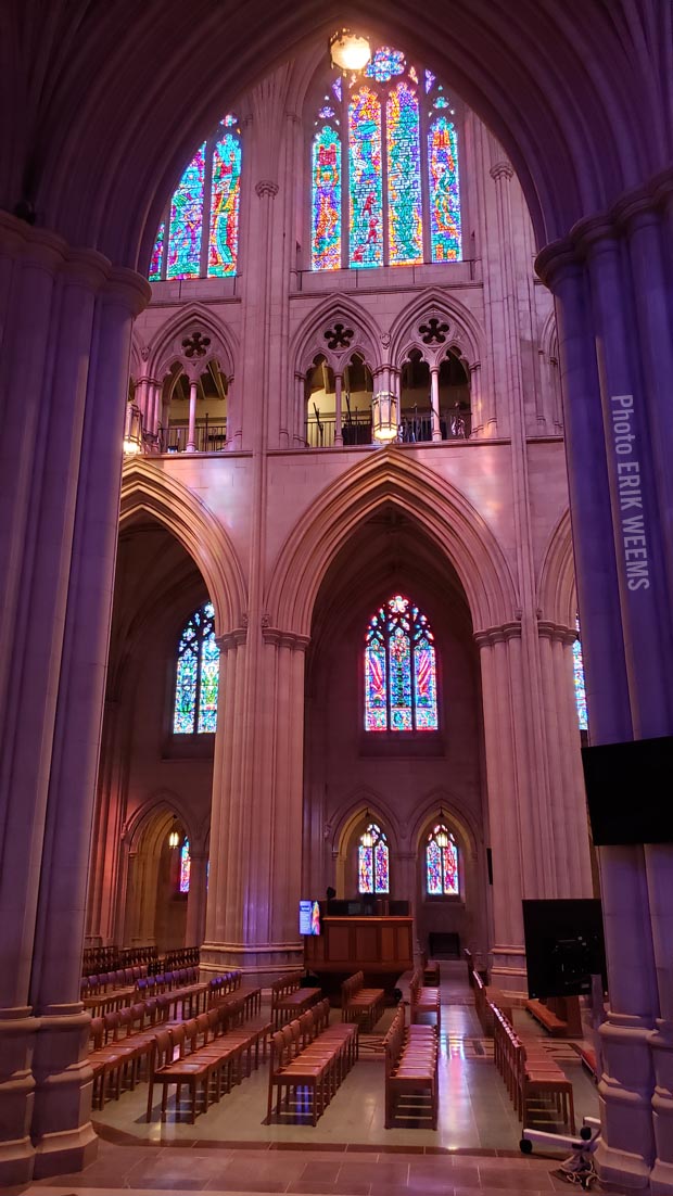 Inside the National Cathedral